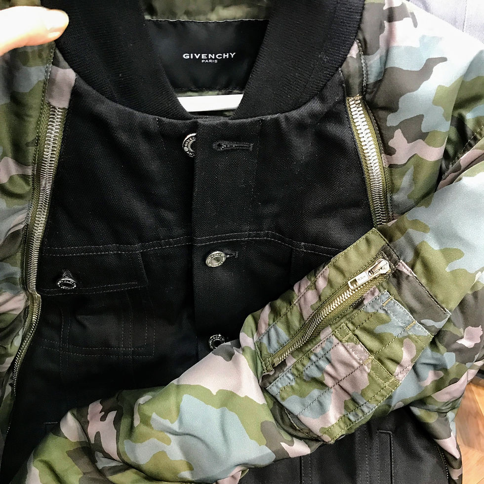 Thumbnail: GIVENCHY	ジップ切り替えカモフラMA-1　44