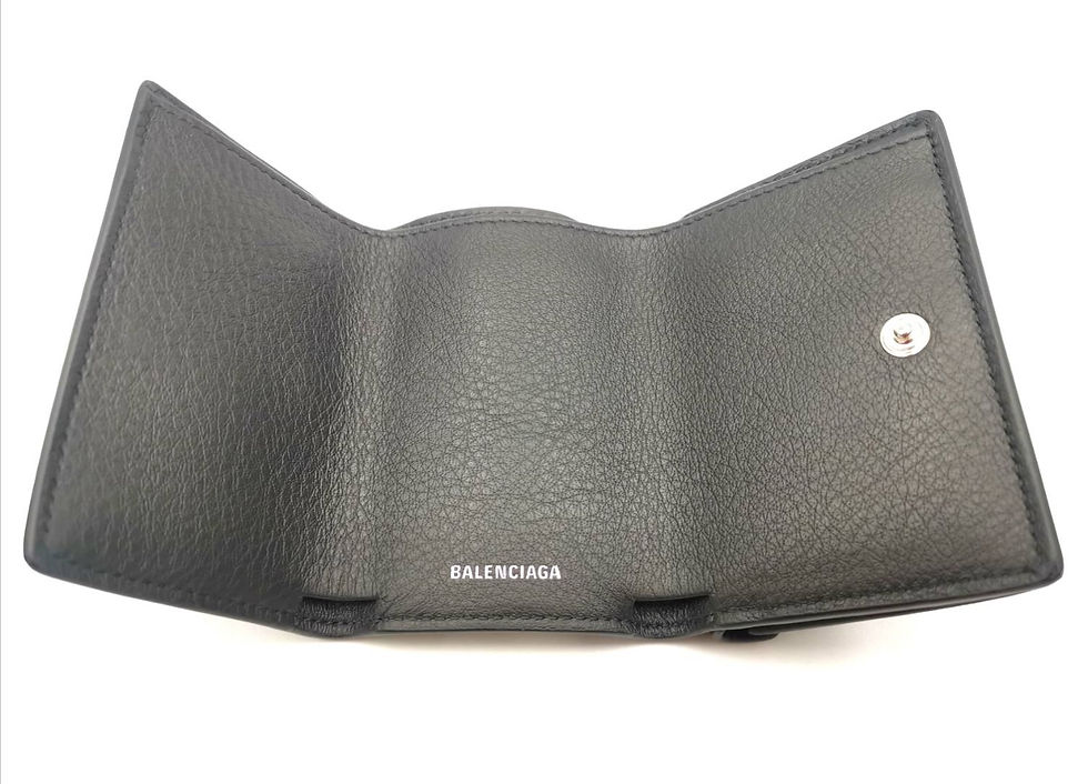 Thumbnail: BALENCIAGA バレンシアガ 3つ折り	ミニペーパーウォレット　財布