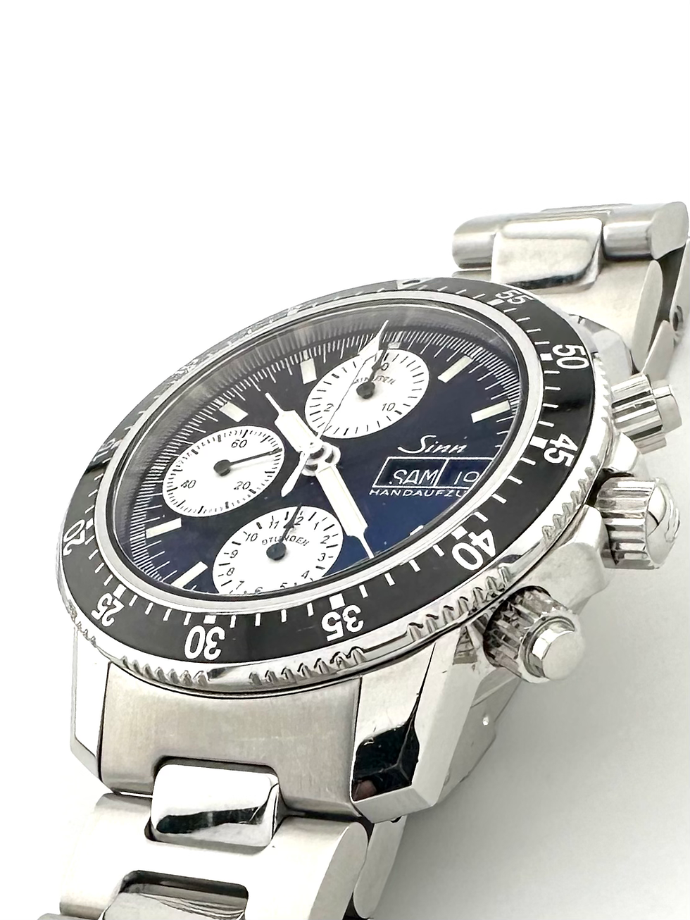 サムネイル： 【日本限定品】SINN ジン 103.A.SA.HD クロノグラフ デイデイト 手巻き 時計