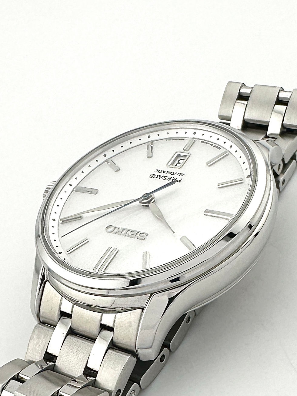 Thumbnail: SEIKO セイコー 4R35-02S0 SARY139 プレサージュ 白色 梨地文字盤