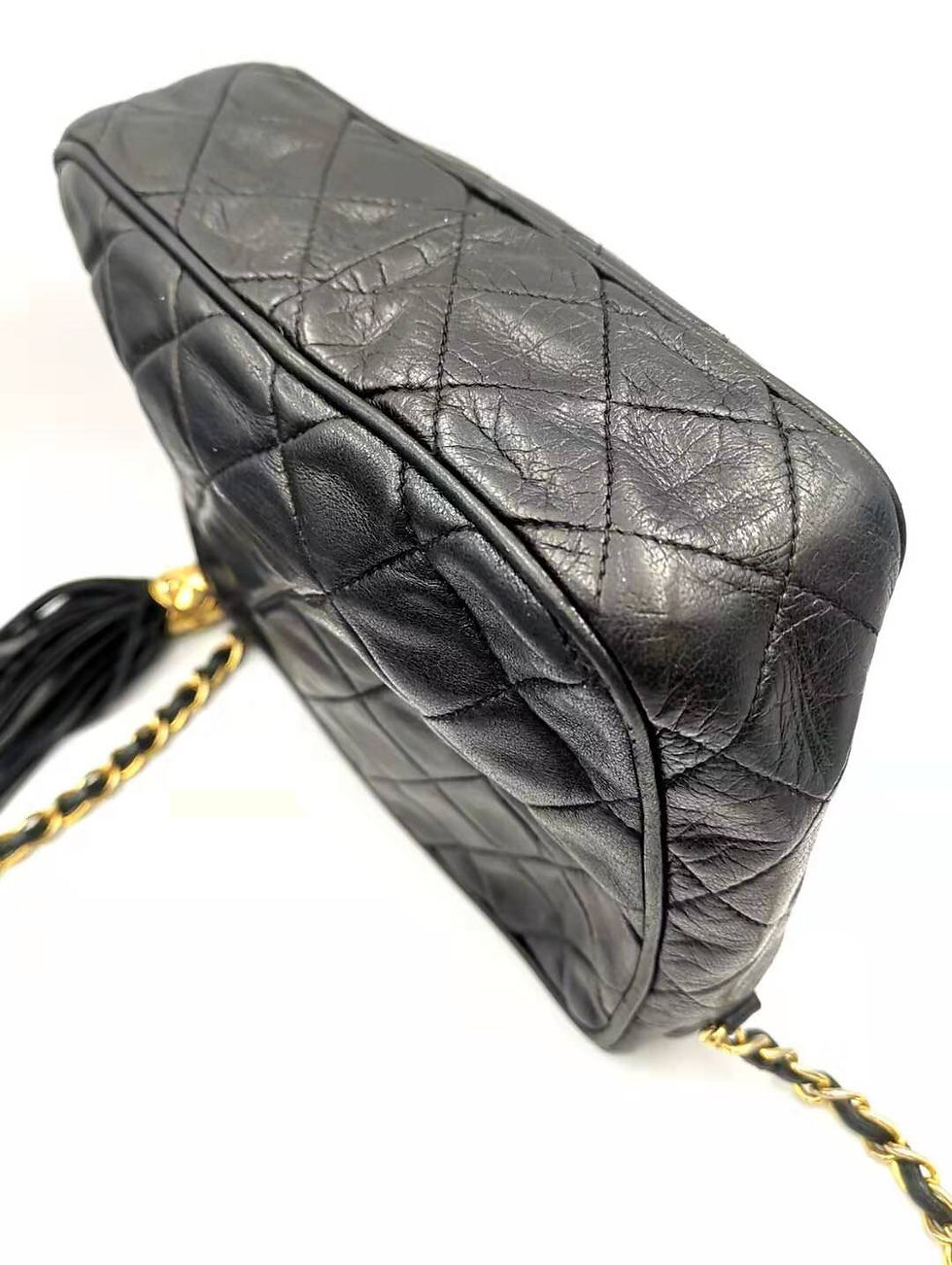 Thumbnail: CHANEL シャネル フリンジフラップチェーンショルダー バッグ