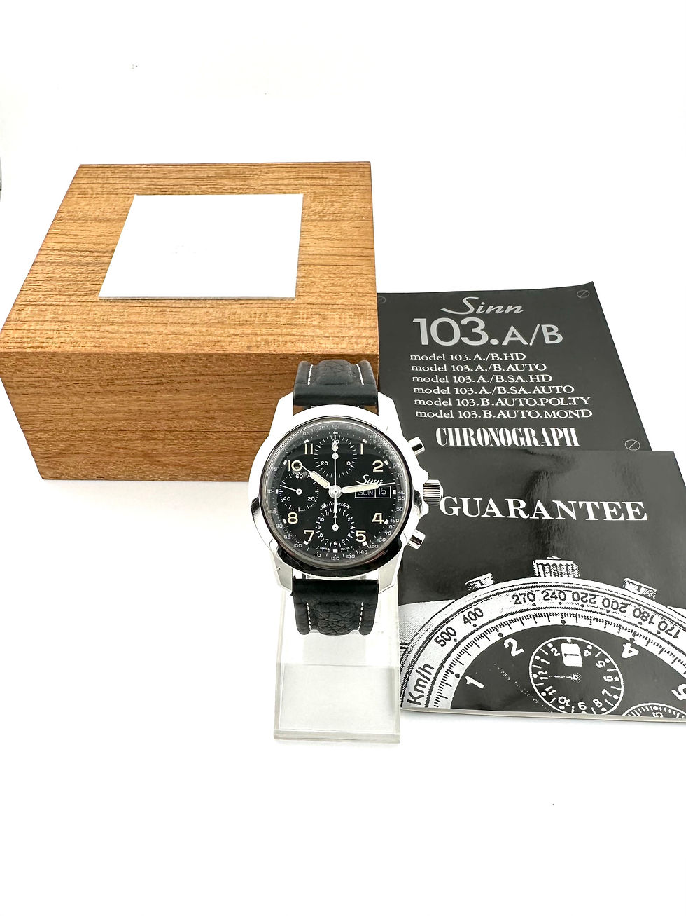 サムネイル： SINN 103.B.AUTO.POL.TY クロノグラフ デイデイト