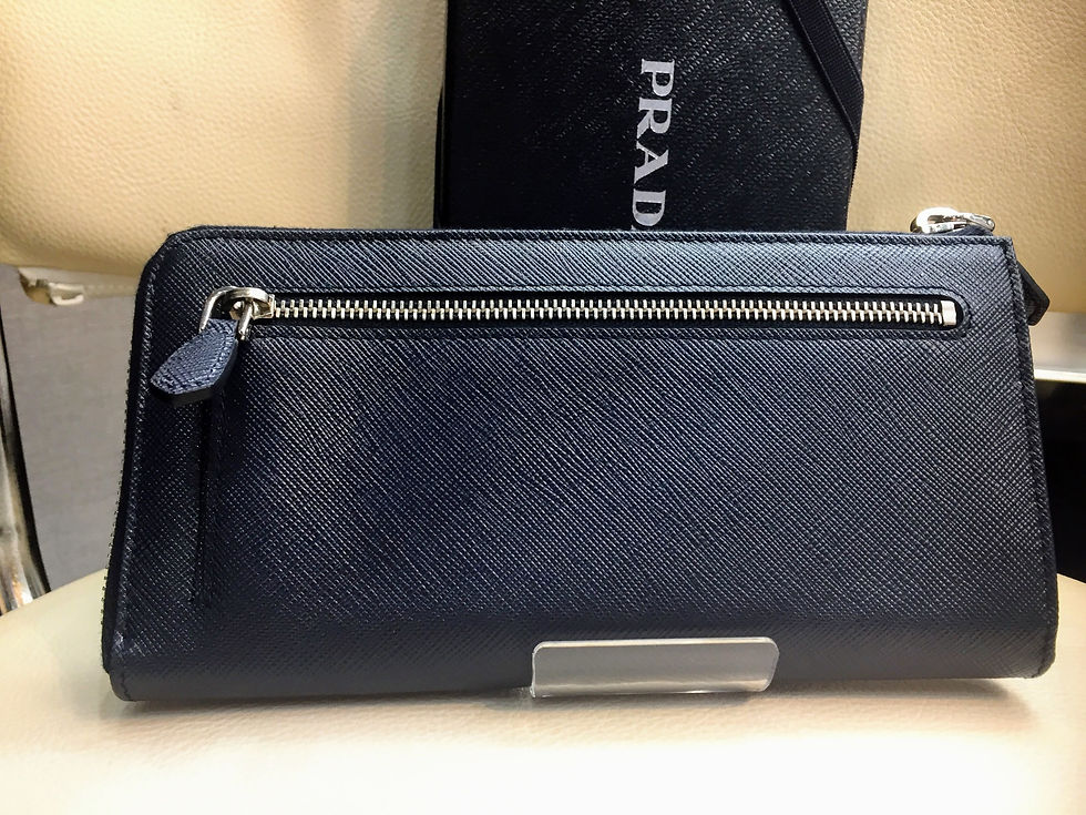 サムネイル： PRADA　Lジップファスナーロングウォレット