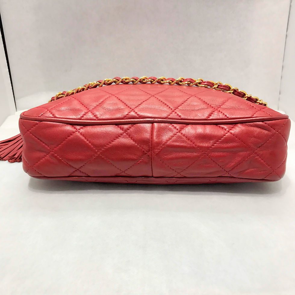 Thumbnail: CHANEL　CCマークフリンジチェーンショルダーバッグ	マトラッセ