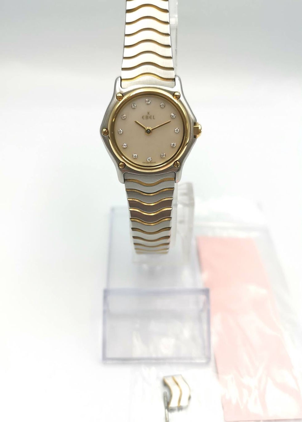 Thumbnail: EBEL  1057901  クラシックウェーブ  12Pダイヤ