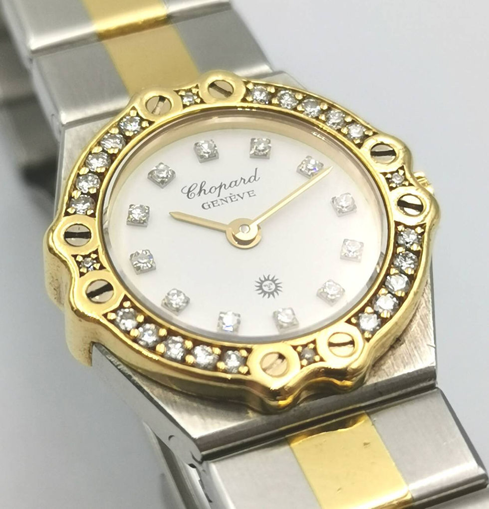 Thumbnail: CHOPARD サンモリッツ ベゼルダイヤ 12Pダイヤ K18YG/SS