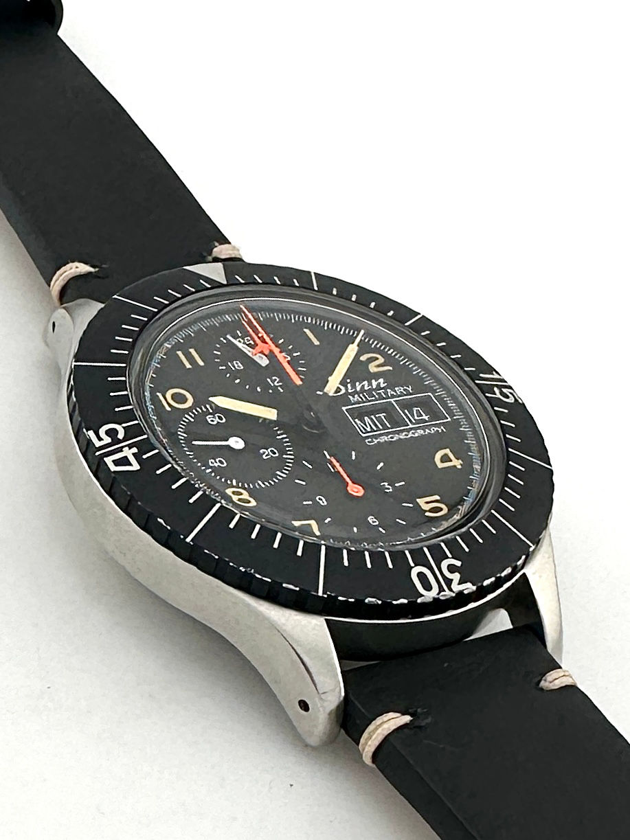サムネイル： Sinn ジン 156.B クロノグラフ デイデイト Lemania レマニア 5100