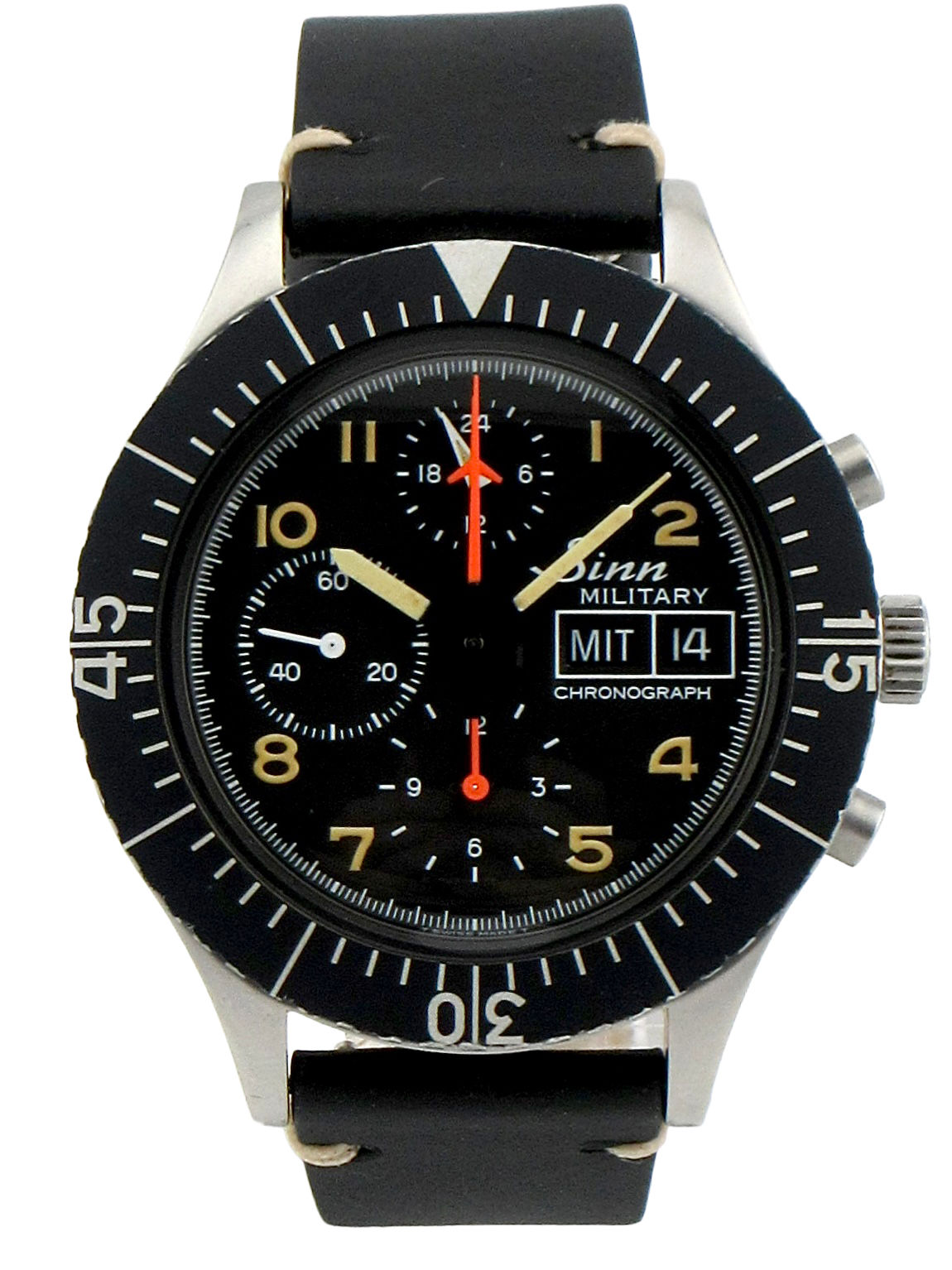 Sinn ジン 156.B クロノグラフ デイデイト Lemania レマニア 5100