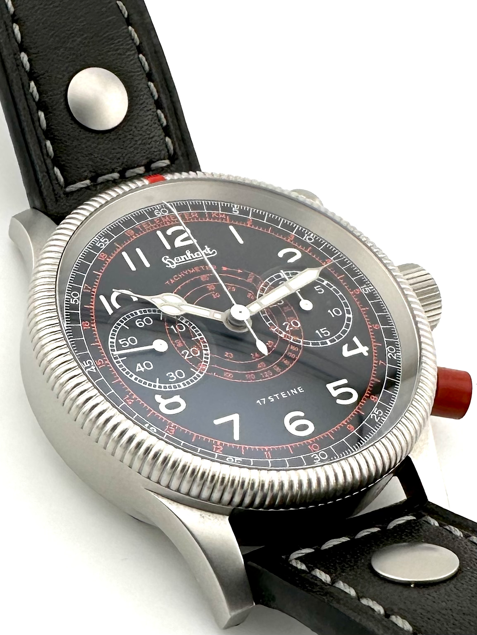 サムネイル： HANHART 702.1101-00 タキテレ クロノグラフ