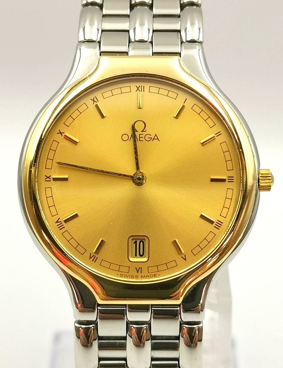 OMEGA De Ville シンボル デイト K18YG/SS