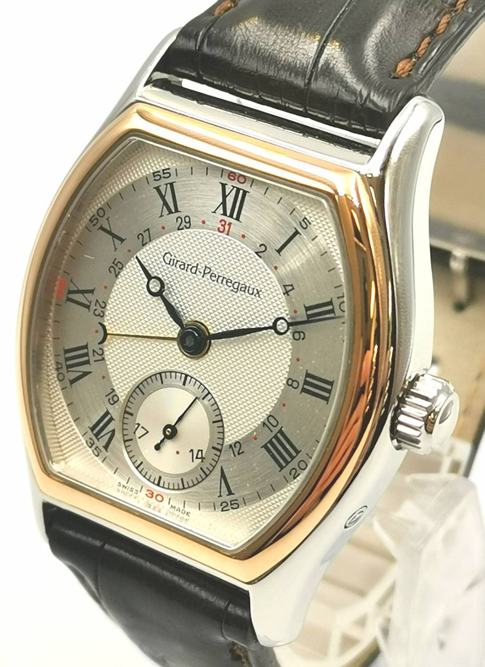 サムネイル： GIRARD  PERREGAUX  BR-32  K18PG/SS  リシュビル