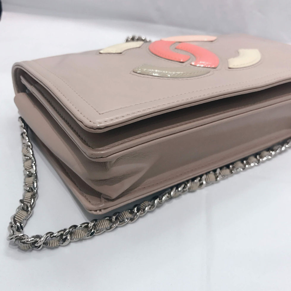 サムネイル： CHANEL	ココマークチェーンウォレット