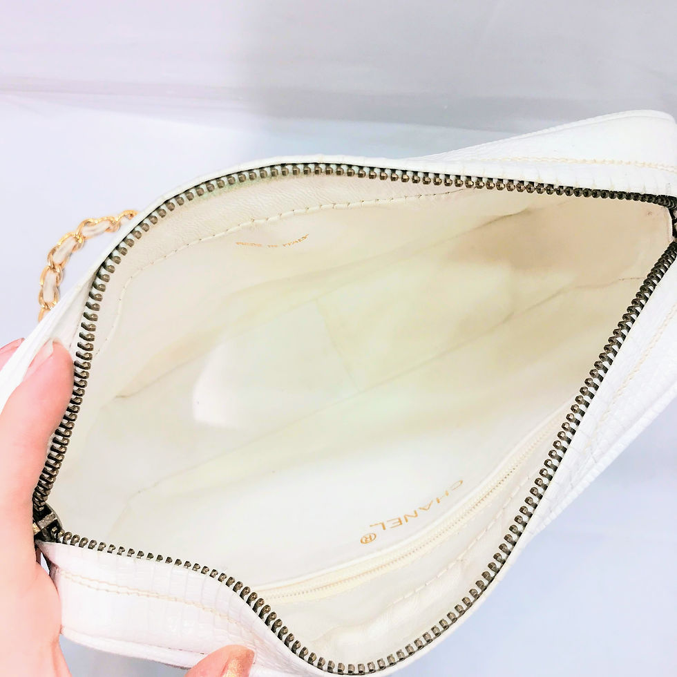 Thumbnail: CHANEL	チェーンショルダーバッグリザード	マトラッセ