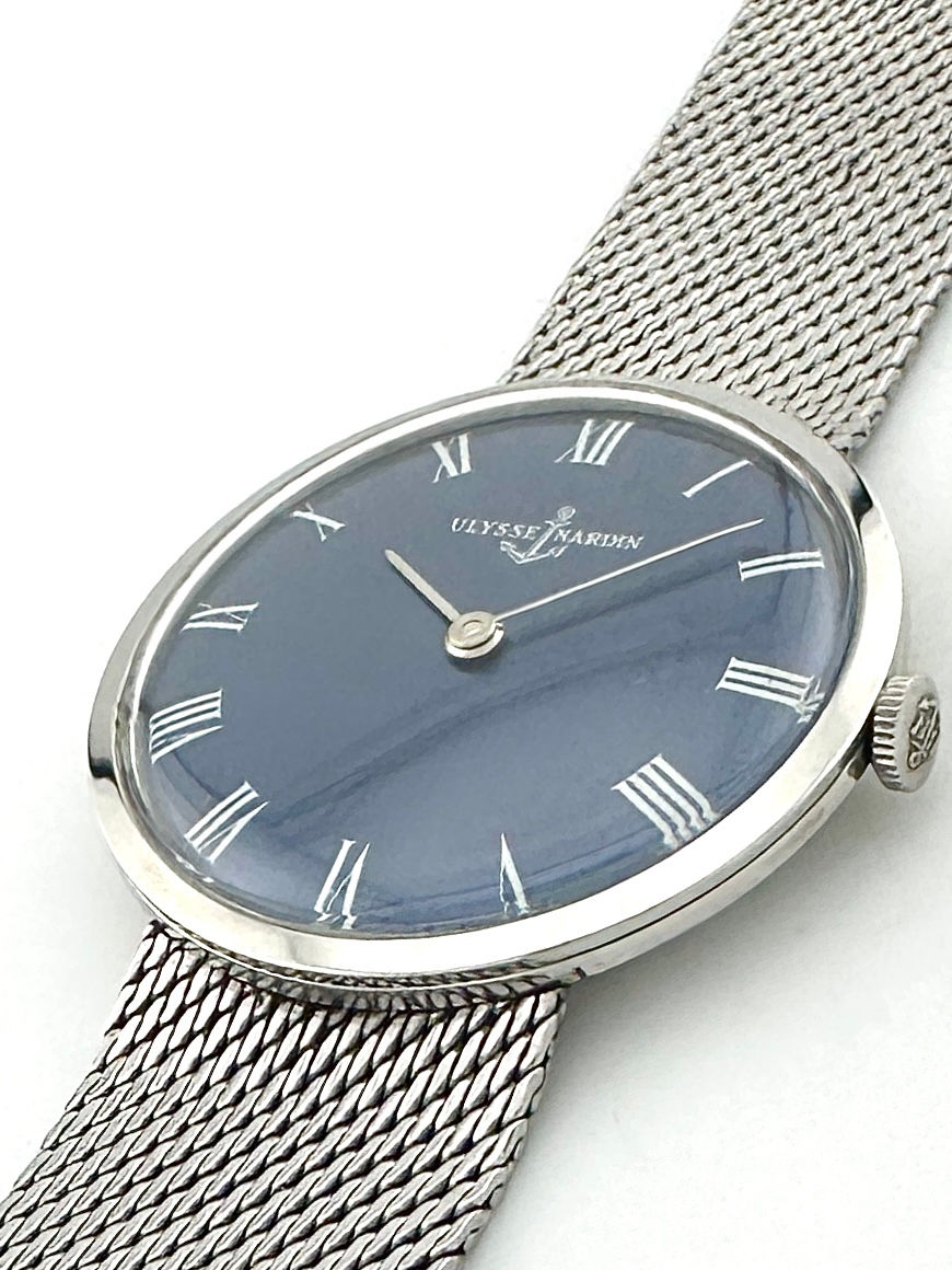Thumbnail: ULYSSE NARDIN ユリスナルダン ブルーダイヤル ローマン