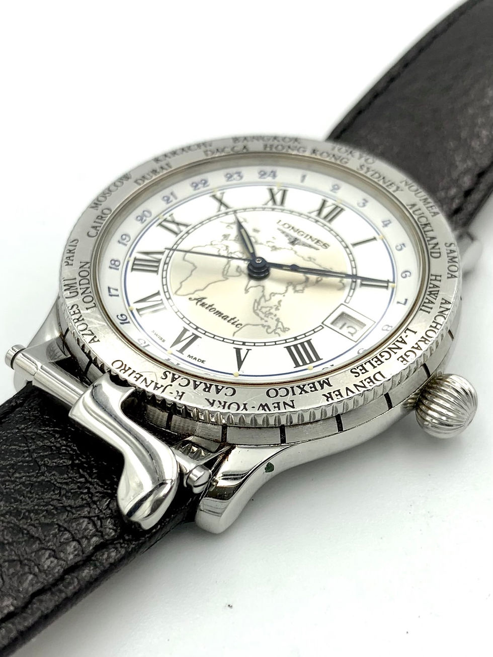 サムネイル： LONGINES L2.610.4 リンドバーグ GMT 限定 