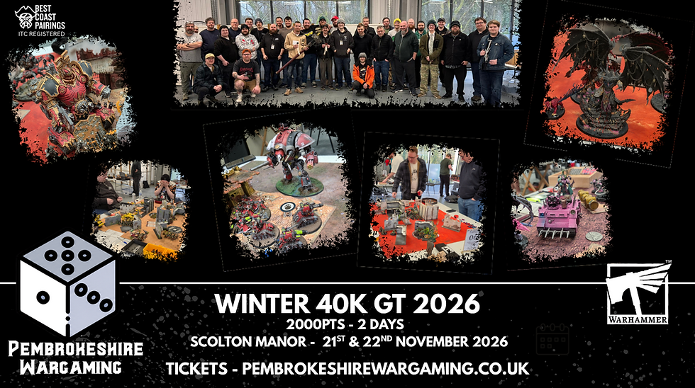 Winter GT 2026 - Warhammer 40K