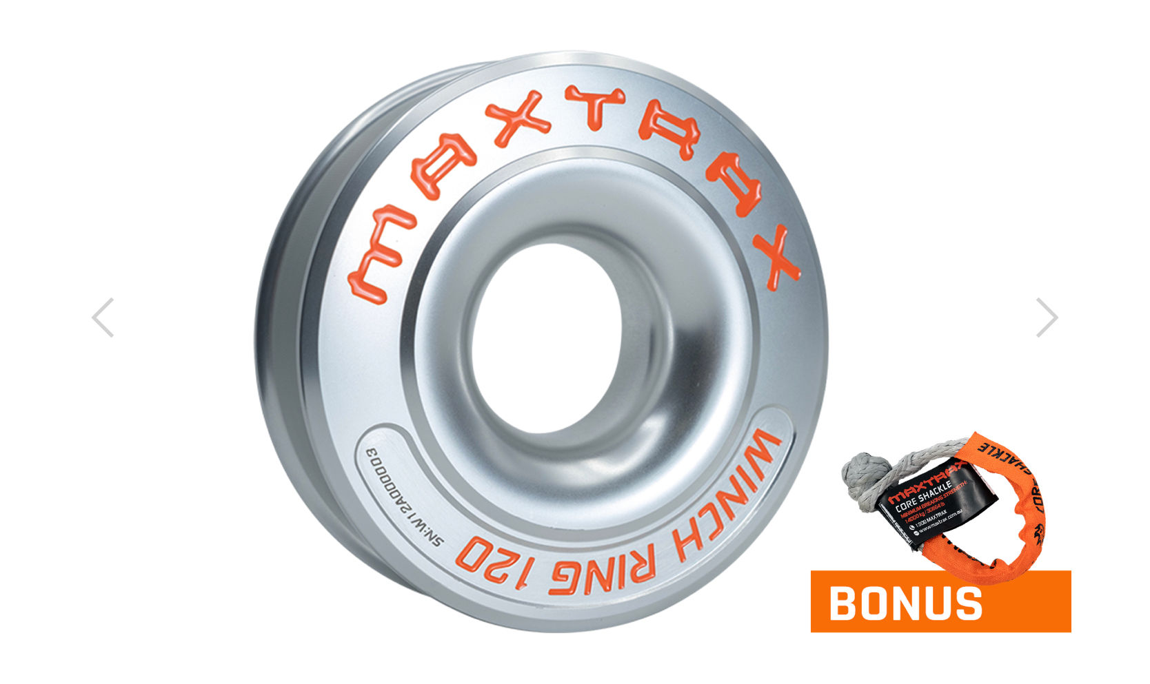 MAXTRAX Winch Ring 120