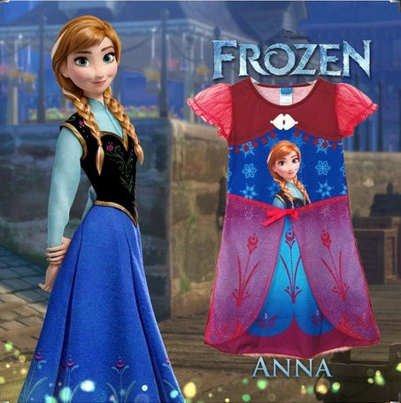 Thumbnail: Vestido ou Camisola Frozen Sobresaia Frete Grátis