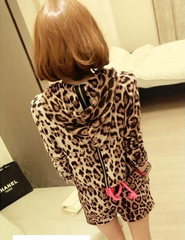 Thumbnail: Conjunto LoungeWear Leopardo & Pink - Frete Grátis