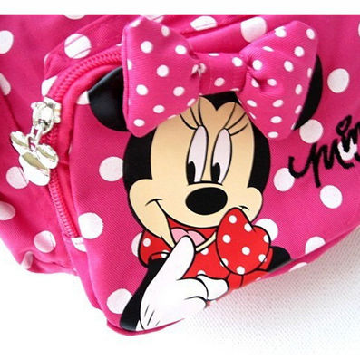Thumbnail: Mochila "Minnie" Bolinhas - 2 Cores - Frete Grátis