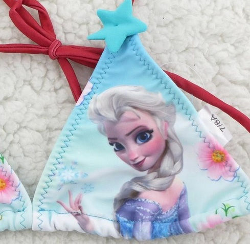 Thumbnail: Biquini "FROZEN" Elsa e AnaCortininha Frete Grátis