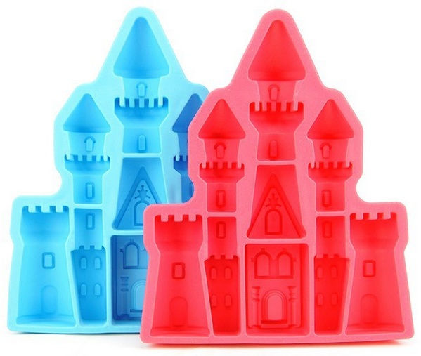 Thumbnail: Forma em Silicone Castelo Frozen -  Frete Grátis