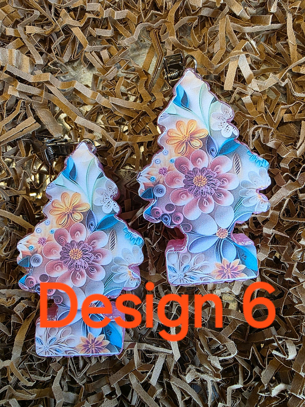 Thumbnail: Little Trees (2) Vent Clips OR DANGLES