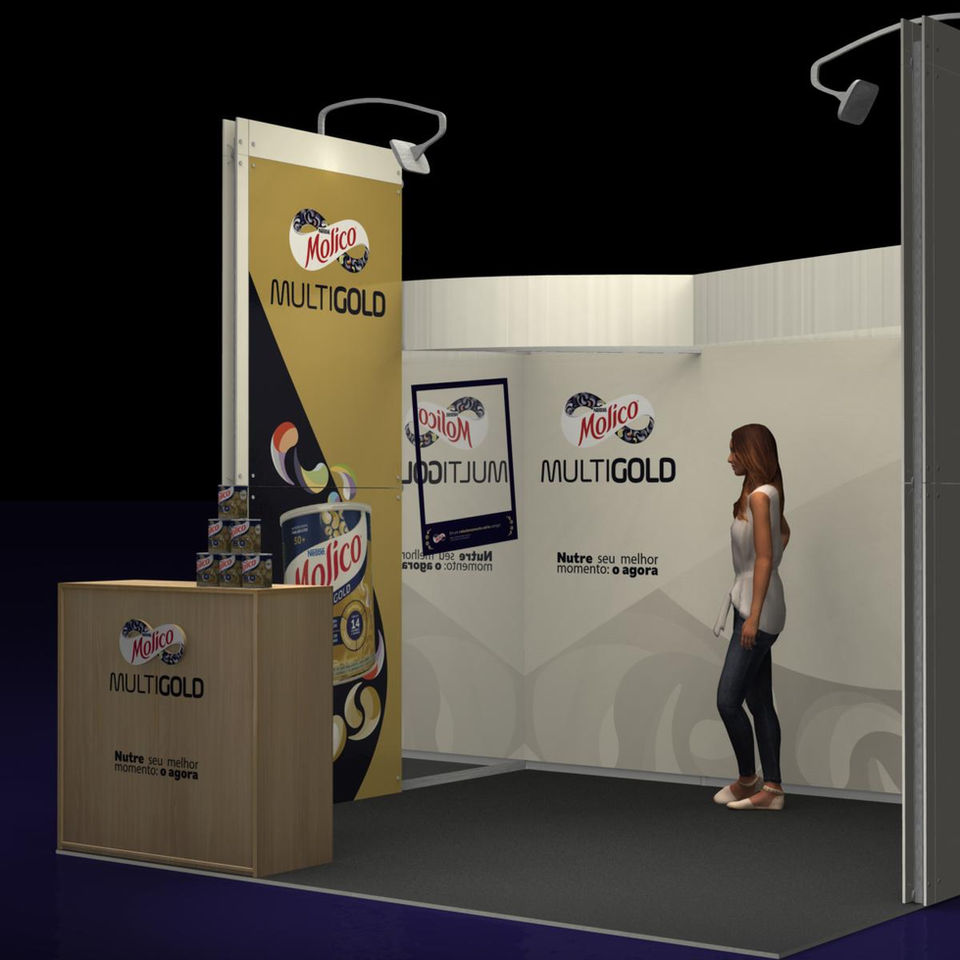 Proposta de Stand Nestle - 3D