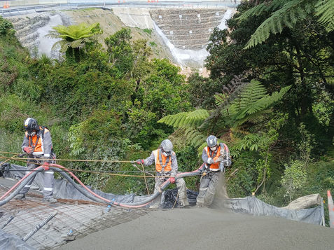 DISASTER RESPONSE, ROPE ACCESS, SHOTCRETE, ANCHORED MESH NETTING, SLOPE STABILIZATION