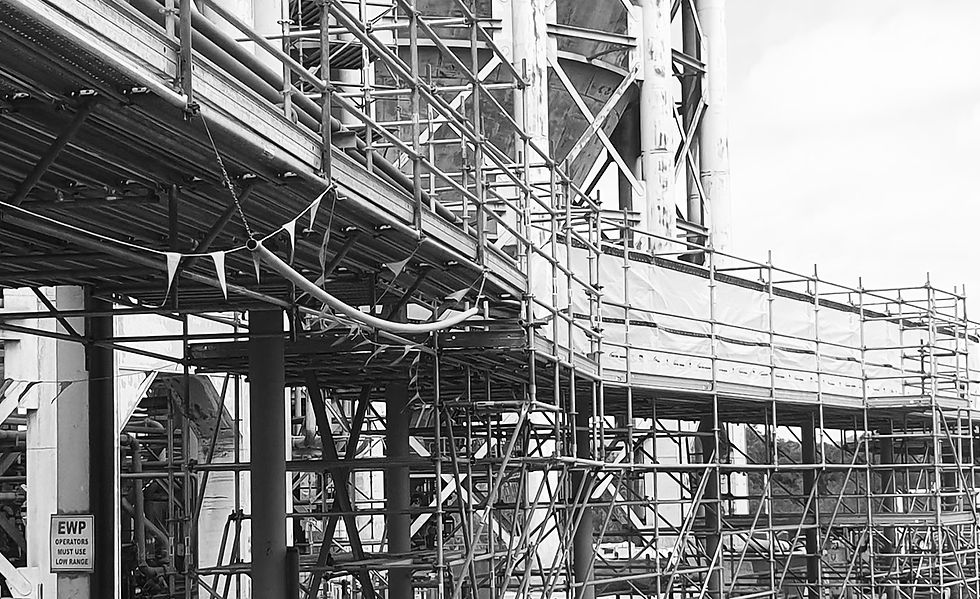 engineered rigid decking rope access