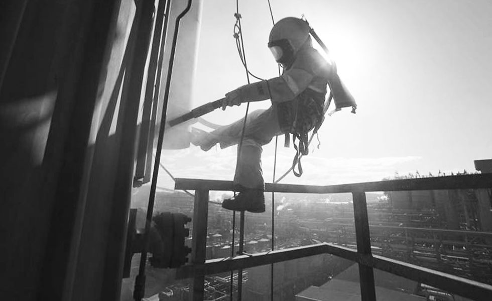 abrasive blasting asset maintenance