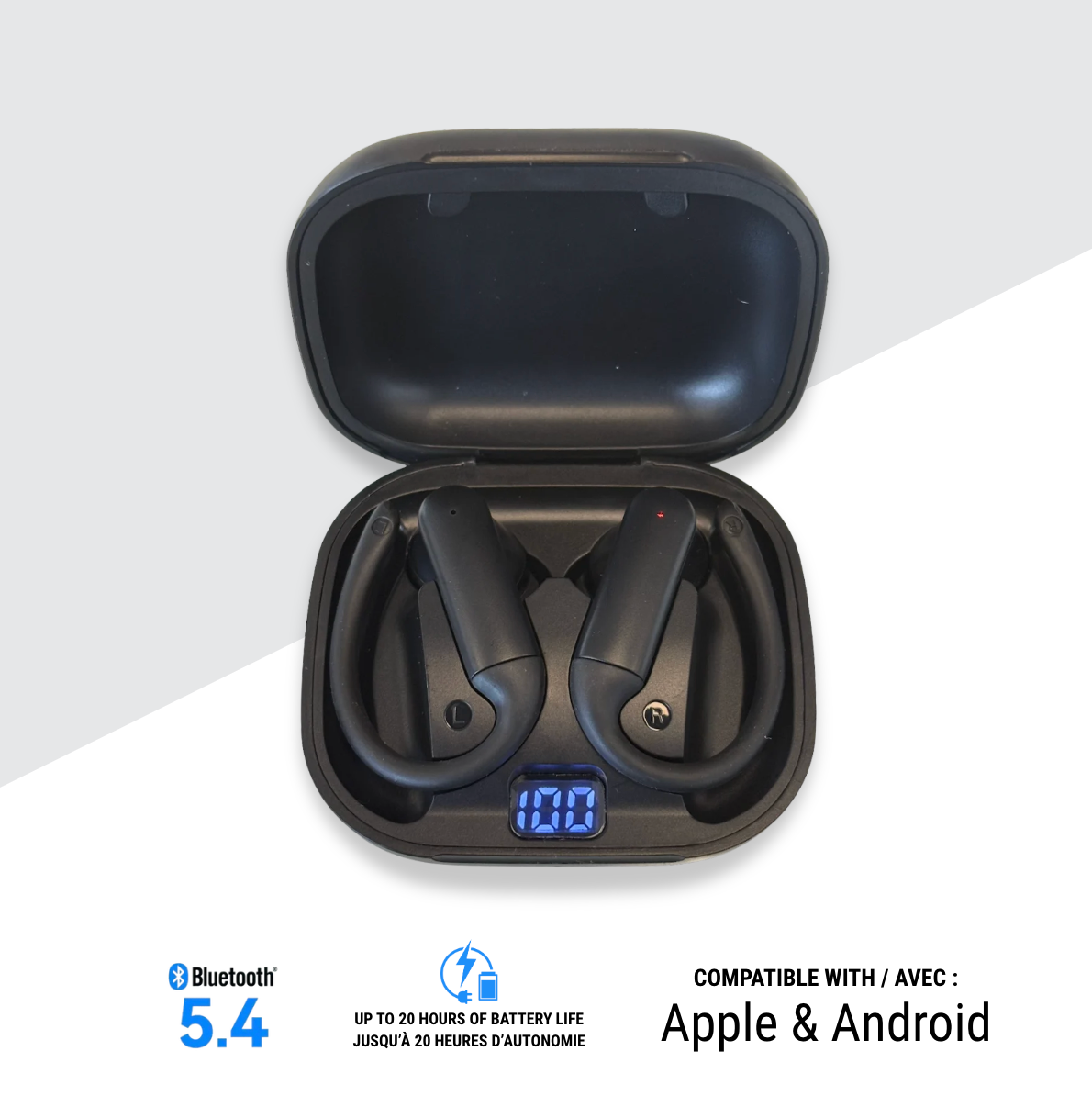 CM Mobile / Eclipse Pro True Wireless Earbuds BTWS-6000 / Black