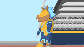 Introducing the new school mascot: Bolt