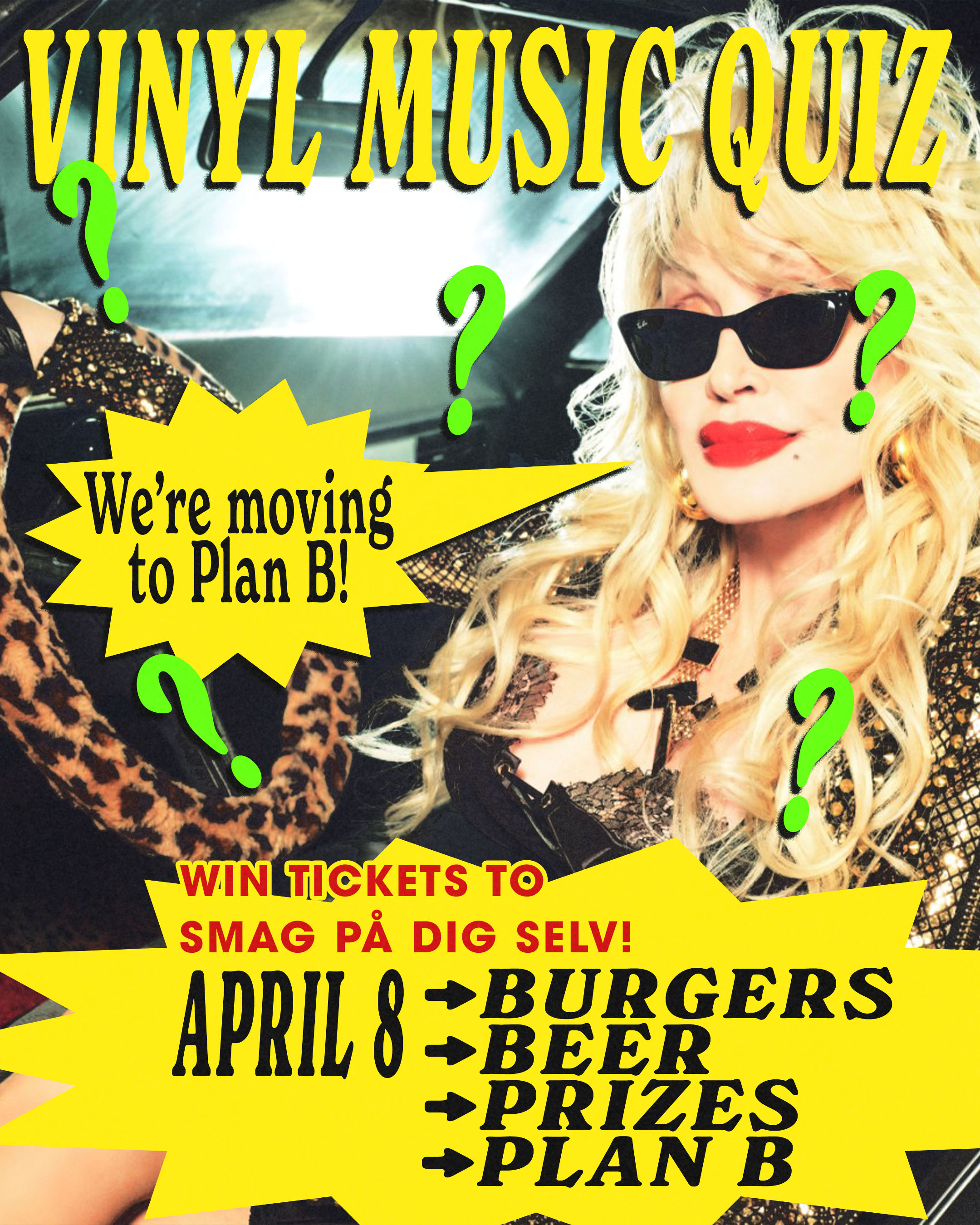VINYL MUSIC QUIZ! – Win Tickets to Smag På Dig Selv
