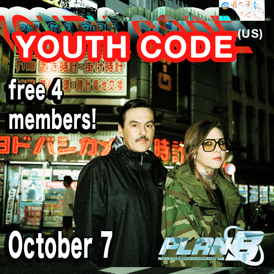 CONCERT: Youth Code [US] [Free for members]