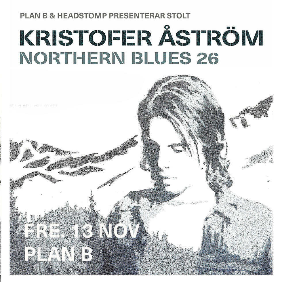 CONCERT: Kristofer Åström – Northern Blues 2026