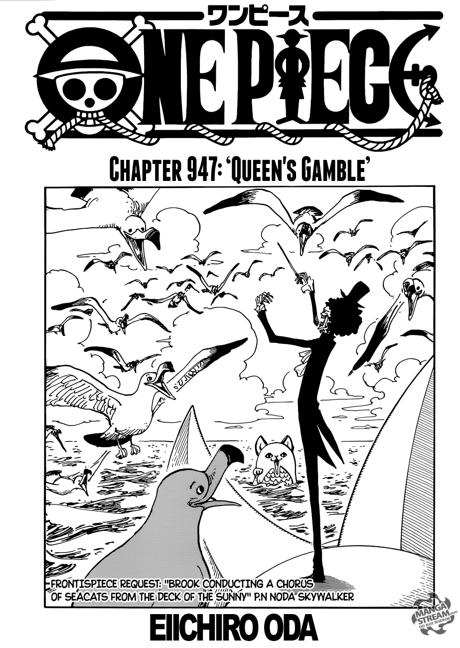 One Piece Chapter 947 Queen S Gamble One Piece Chapter 947 Queen S Gamble