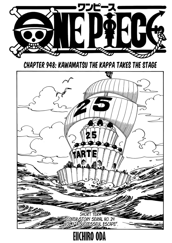 One Piece Chapter 948 Kawamatsu The Kappa Takes The Stage