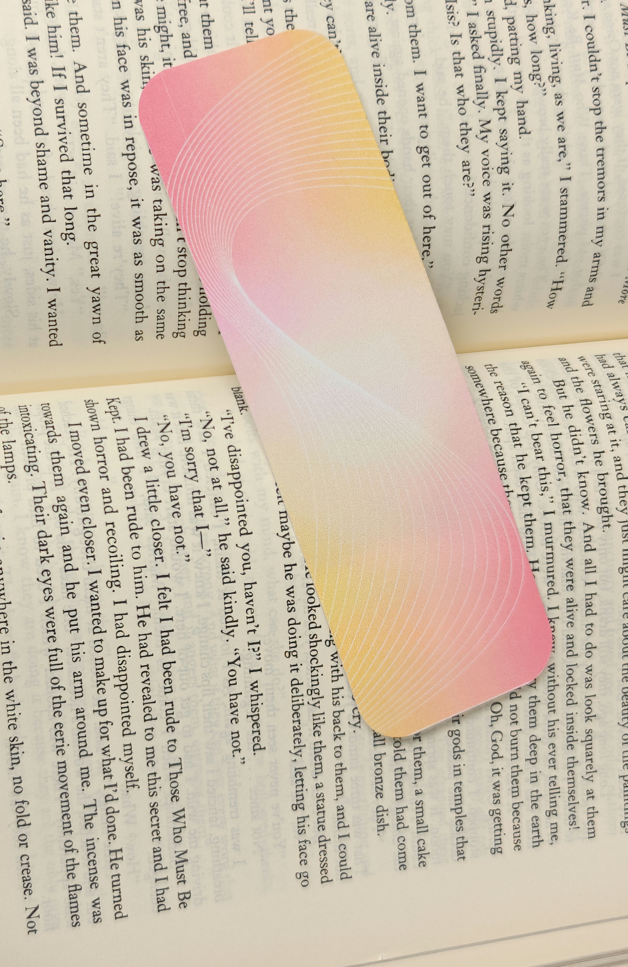 Light Swirl Holographic Bookmark