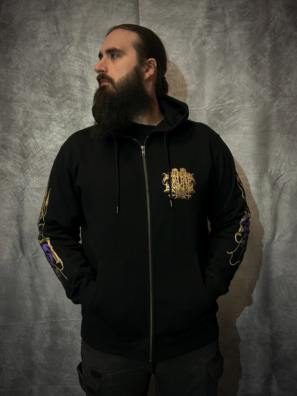 Der Thron der Uralten Zipped Hoodie
