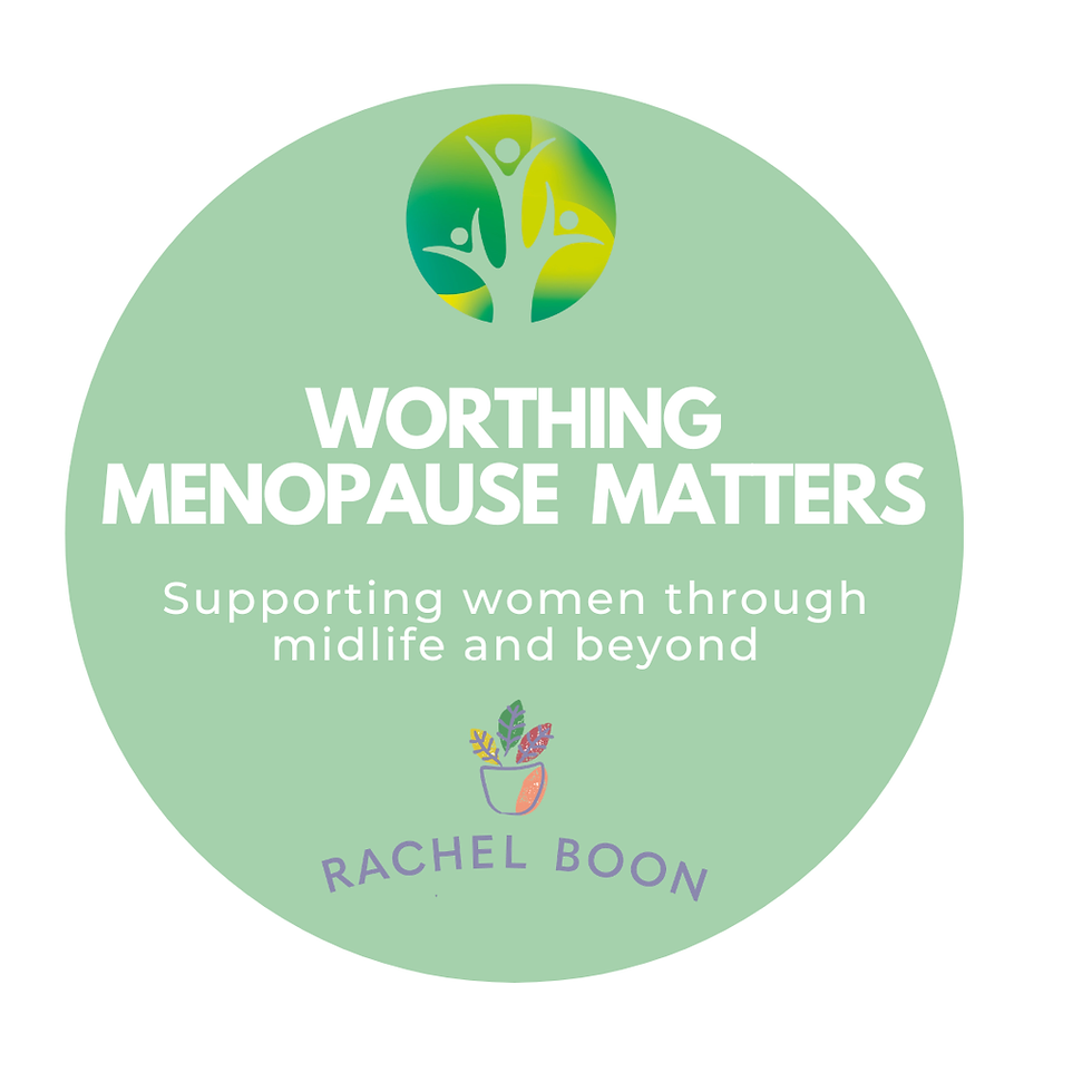 Worthing Menopause Matters BLACK AND SAGE