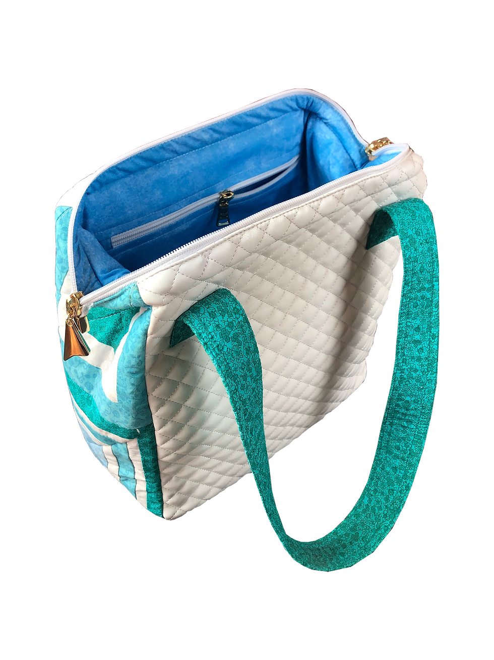 Miniatura: Bolsa Tifanny Branca com Patchwork