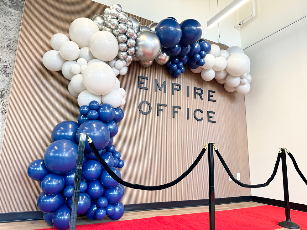 Indoor Balloon Garland for Corporate Grand Opening in Atlanta