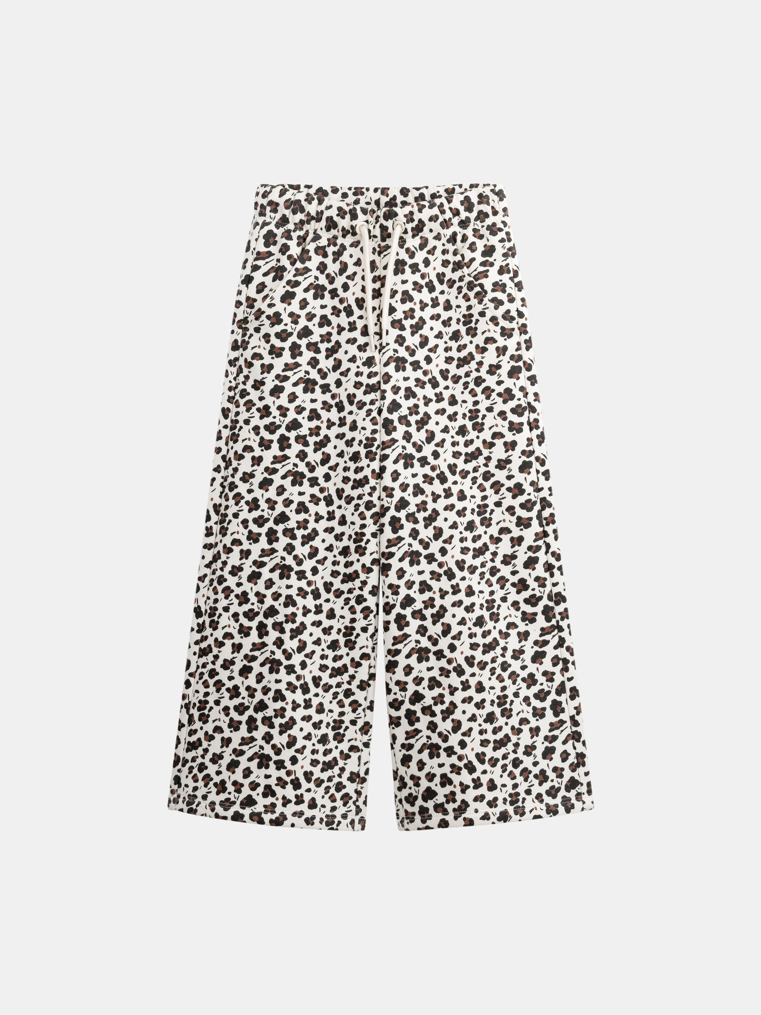 LEOPARD PRINT JOGGING PANTS