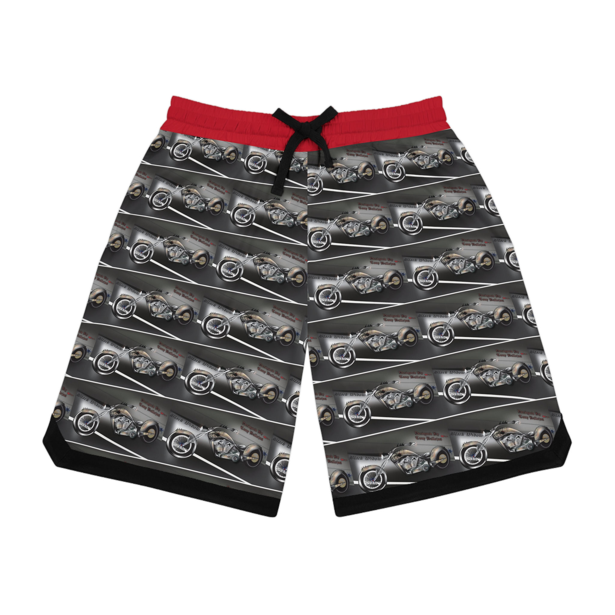 Basketball Rib Shorts (AOP)
