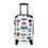 Thumbnail: Travel Suitcase with Beach & Adventure Stickers - Ideal for Vacation Lovers