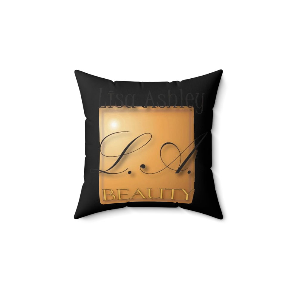 L.A. Beauty Faux Suede Square Pillow - Stylish Decorative Cushion for Home