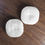 Thumbnail: Artistic Tufted Floor Pillow - Unique Round Decorative Cushion