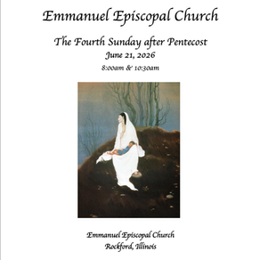 Bulletin for Sunday, June 21, 2026 - The Fourth Sunday after Pentecost