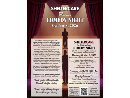 Shelter Care Comedy Night - October 8, 2026